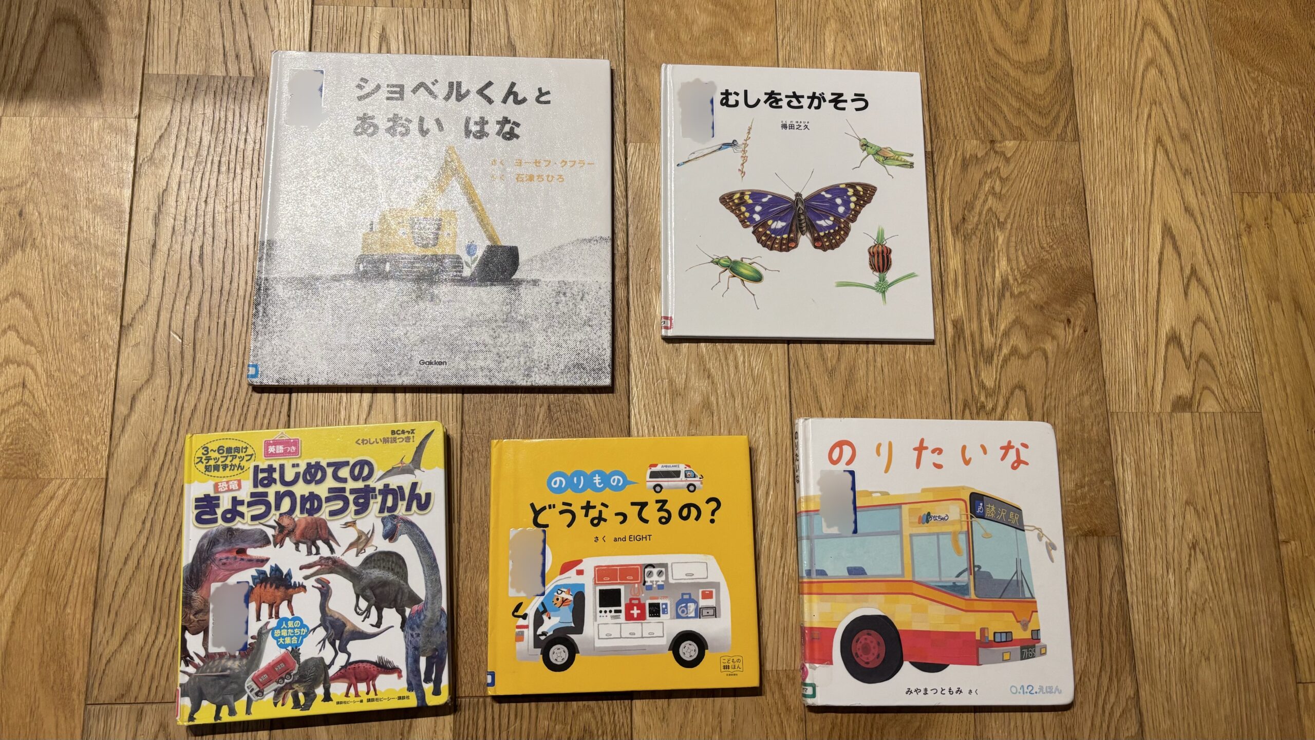 図書館で借りた本