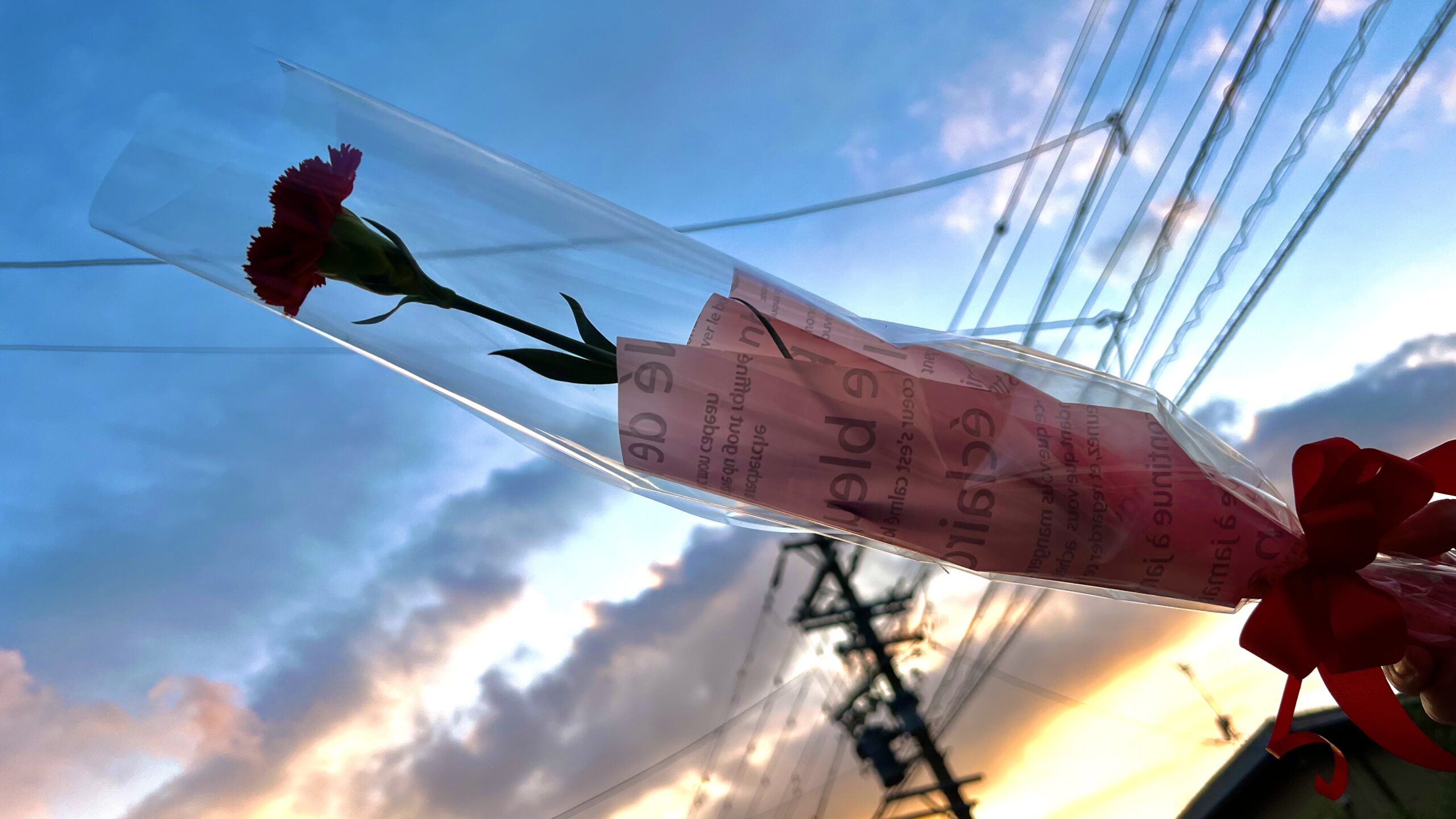 祖母へのお花